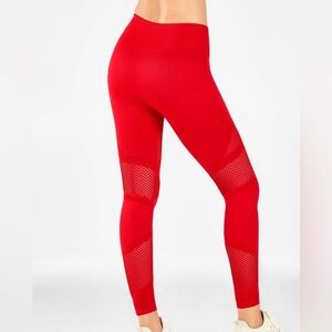Fabletics Mosaic High-Waisted Mesh Leggings 7/8